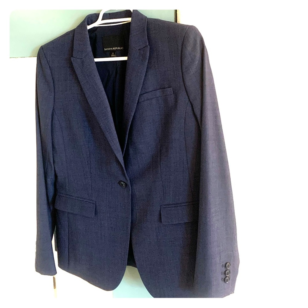 Blue Banana Republic Suit Blazer sz 8